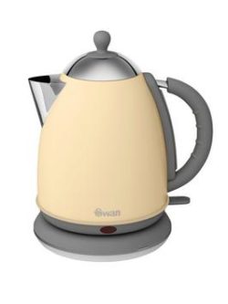 Swan Retro Jug Kettle - Cream